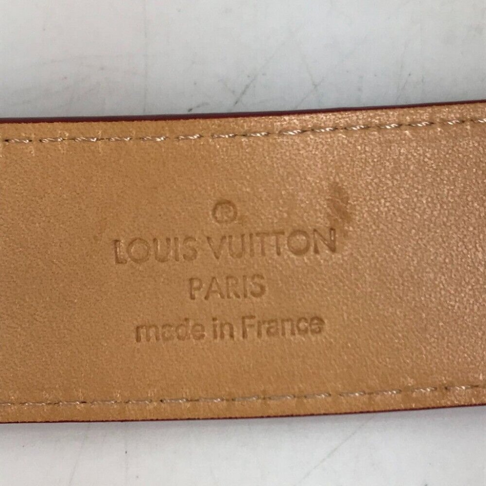 LOUIS VUITTON MonogramVernis Ceinture belt MonogramVernis Red - Picture 8 of 10